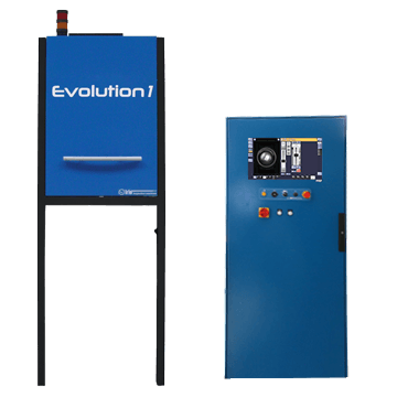 Evolution 1 : stand-alone finish glass inspection machine
