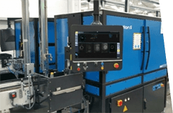 Evolution 5 : base, finish and base stress inspection machine with mould number reader